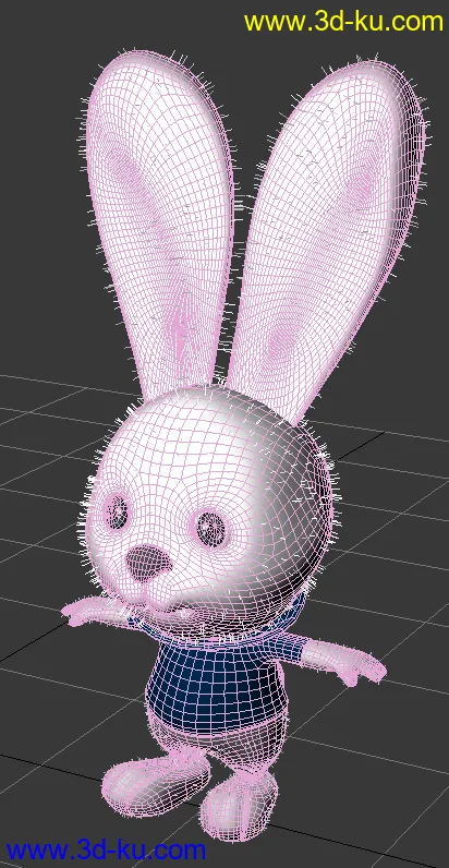白兔子-玩具模型的图片2