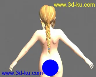 3D打印模型性感美女的图片