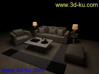 3D打印模型沙发！沙发！的图片