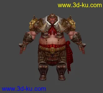 三国之天胖子模型的图片