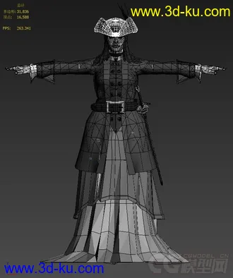 3D打印模型少女max的图片