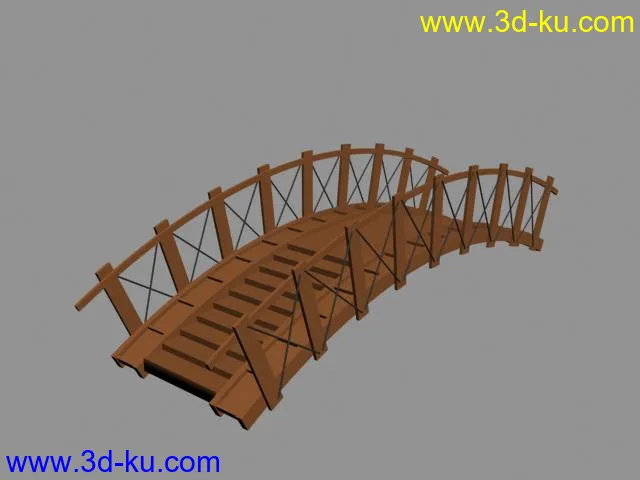 木桥模型的图片1