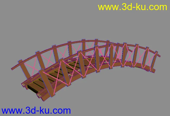 木桥模型的图片3