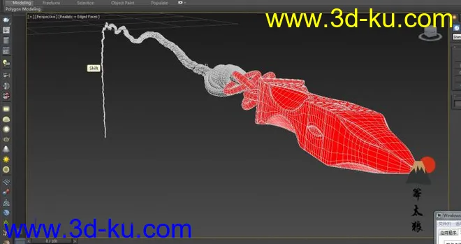 冷兵器暗器锥子 3DMax Maya Keyshot 模型的图片2