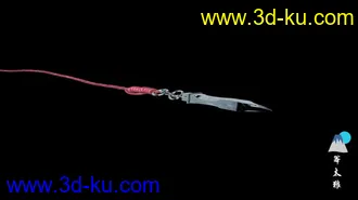 冷兵器暗器锥子 3DMax Maya Keyshot 模型的图片