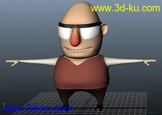 3D打印模型猥琐男的图片