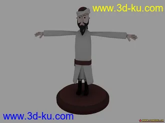 3D打印模型阿凡提的图片