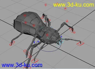 3D打印模型蜱虫/蜘蛛的图片