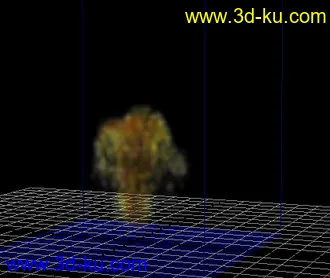 3D打印模型火焰（粒子特效）的图片