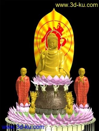 佛祖模型的图片