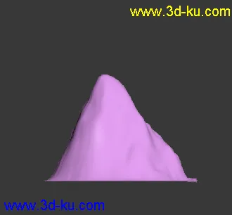 一座山的模型   有用就拿去的图片