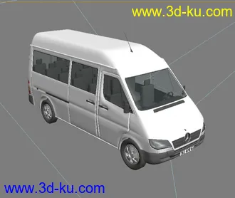 3D打印模型奔驰面包车的图片