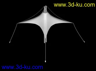 3D打印模型常用几个公园张拉膜的图片