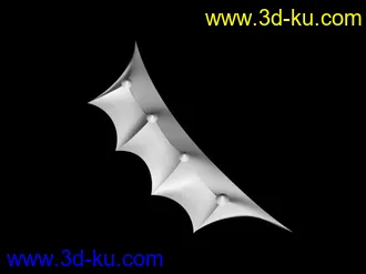 3D打印模型常用几个公园张拉膜的图片
