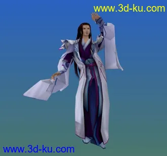 仙剑4玄霄模型带动作含古风帖图的图片