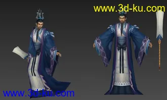 道士模型带动作亮诛仙帖图的图片