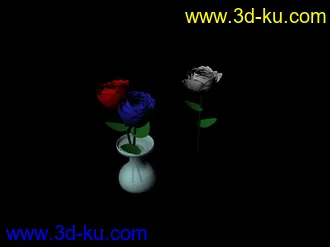 3D打印模型花花~~的图片