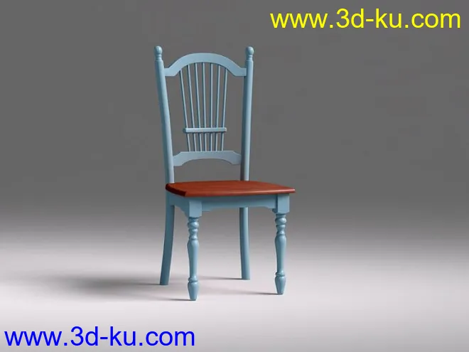 田园椅子模型的图片1