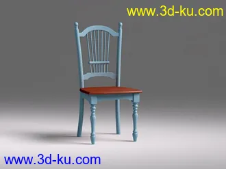 3D打印模型田园椅子的图片