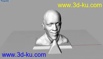 3D打印模型奥巴马头像的图片