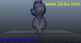 3D打印模型熊一只，请笑纳。。。。的图片