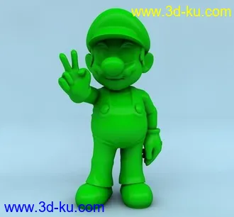 3D打印模型超级玛丽奥！的图片