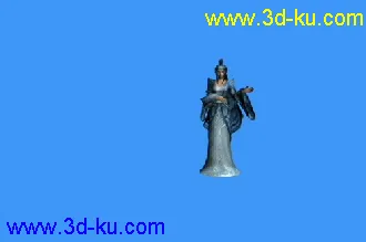 仙劍前传5大草谷模型帶动作呈幽香帖图的图片