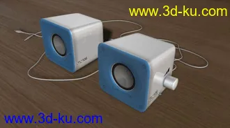 3D打印模型写实小音箱的图片