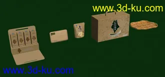 3D打印模型小米包装的图片