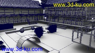 3D打印模型和风庭院的图片