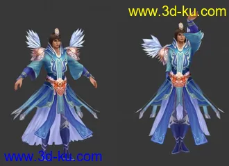 3D打印模型术修 男 装备05带动作呈戏剧帖图的图片