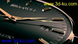 3D打印模型国产海鸥手表的图片