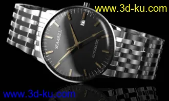 3D打印模型国产海鸥手表的图片