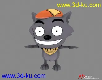 3D打印模型灰太狼的图片