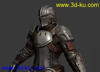3D打印模型神佑男主角装备的图片