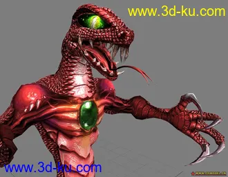 3D打印模型2009 11 24利爪蝮蛇的图片