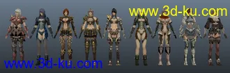 3D打印模型游戏角色的图片