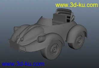 3D打印模型一个汽车的图片