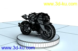 3D打印模型摩托车的图片