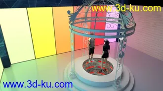 3D打印模型罗马亭的图片