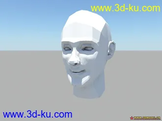 3D打印模型做的头模低模，和大家交流学习！~~的图片