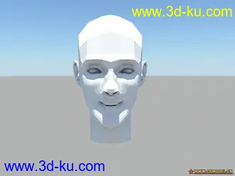 3D打印模型做的头模低模，和大家交流学习！~~的图片