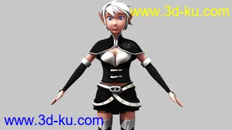 3D打印模型游戏战士的图片