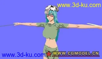 3D打印模型wii bleach versus crusade Neliel Tposed的图片