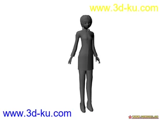 3D打印模型卡通人模的图片