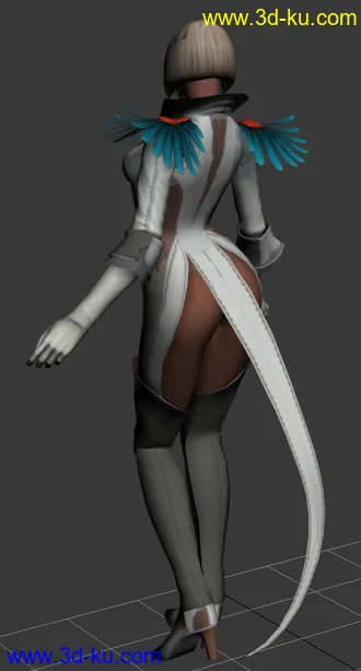 3D打印模型鬼泣_魔女的图片
