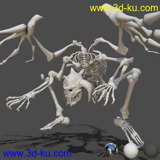 3D打印模型数码宝贝（丧尸暴龙兽）的图片