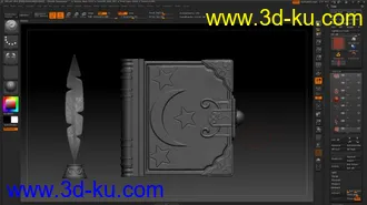 3D打印模型一个简单的雕刻希望大家喜欢的图片