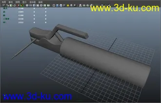 3D打印模型钻钳、钻夹一个的图片