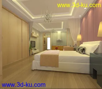3D打印模型室内小户型的图片
